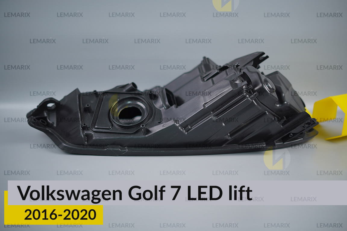 Корпус фари VW Volkswagen Golf 7 LED (2016-2020) рест лівий