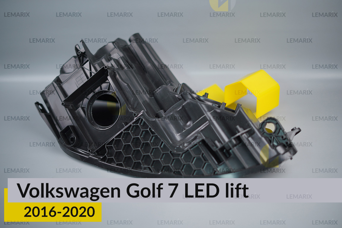 Корпус фари VW Volkswagen Golf 7 LED (2016-2020) рест лівий