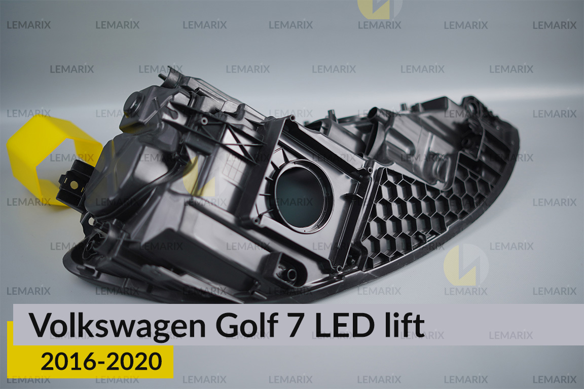 Корпус фари VW Volkswagen Golf 7 LED (2016-2020) рест лівий