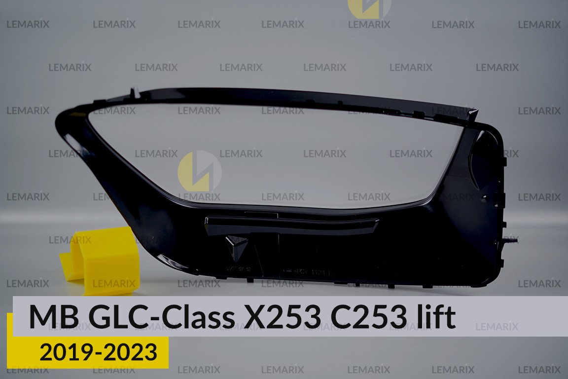 Скло фари Mercedes-Benz GLC-Class X253 C253 (2019-2023) рест ліве