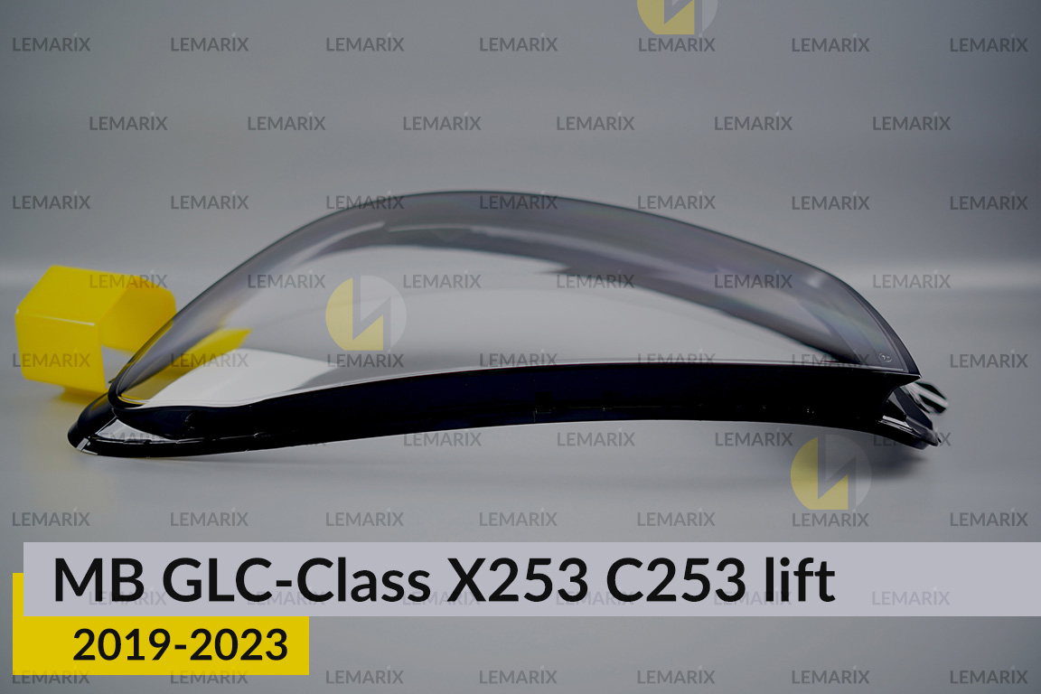 Скло фари Mercedes-Benz GLC-Class X253 C253 (2019-2023) рест ліве