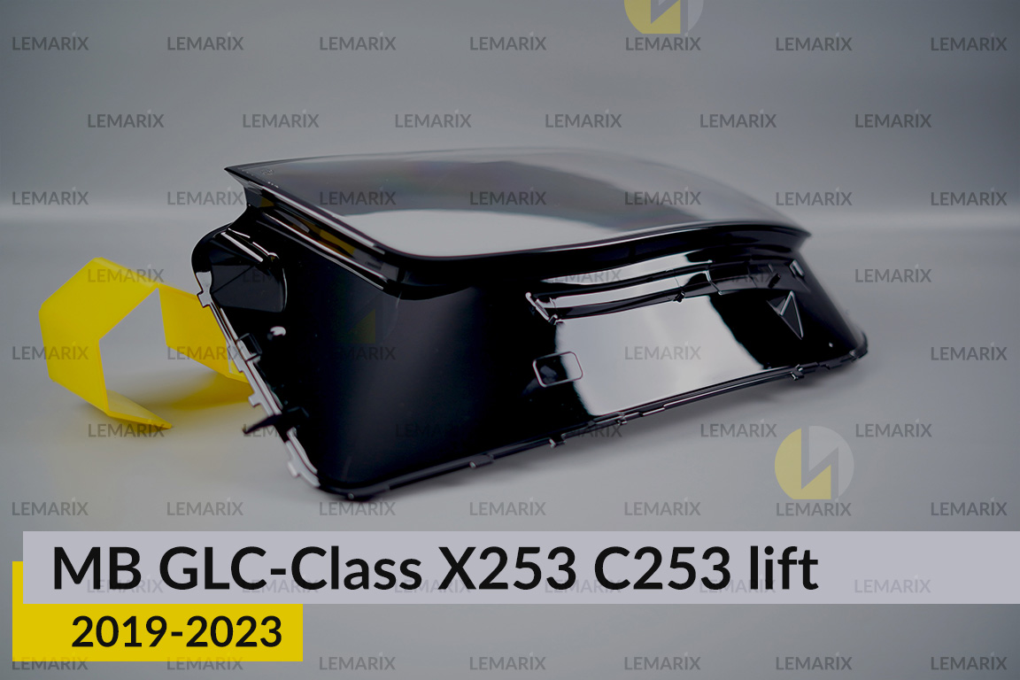 Скло фари Mercedes-Benz GLC-Class X253 C253 (2019-2023) рест ліве