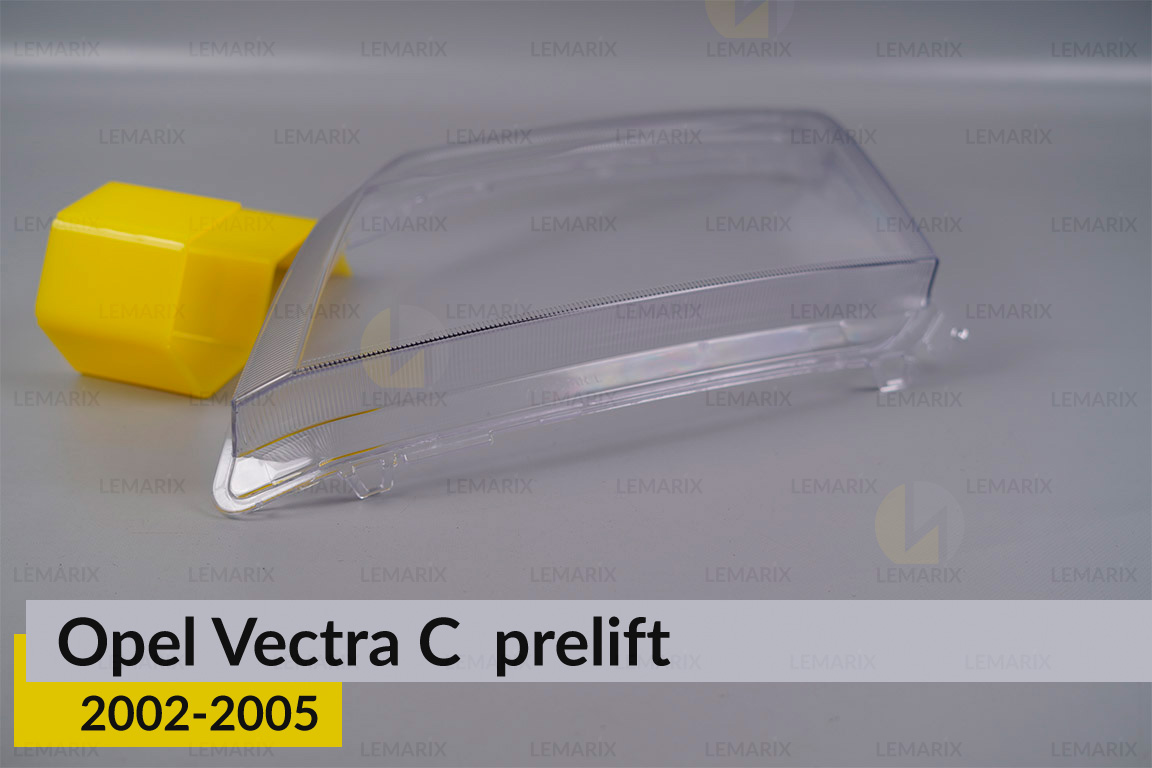 Скло фари Opel Vectra C (2002-2005) дорест ліве