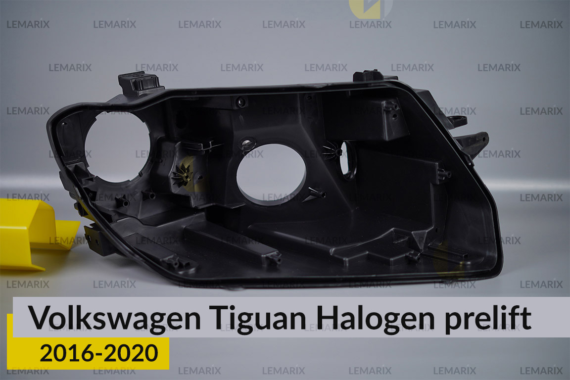 Корпус фари VW Volkswagen Tiguan Halogen (2016-2020) дорест правий