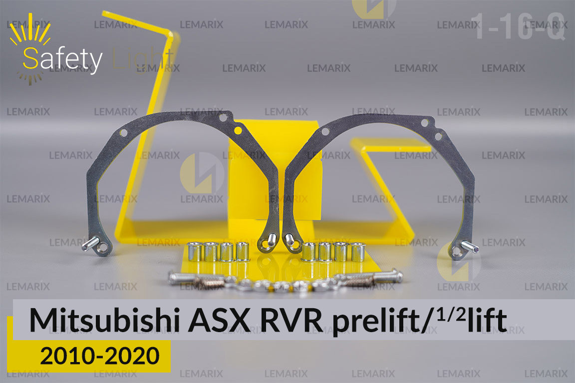 Перехідна рамка для Mitsubishi ASX RVR (2010-2020) дорест/1/2 рест