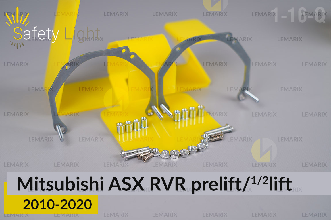 Перехідна рамка для Mitsubishi ASX RVR (2010-2020) дорест/1/2 рест