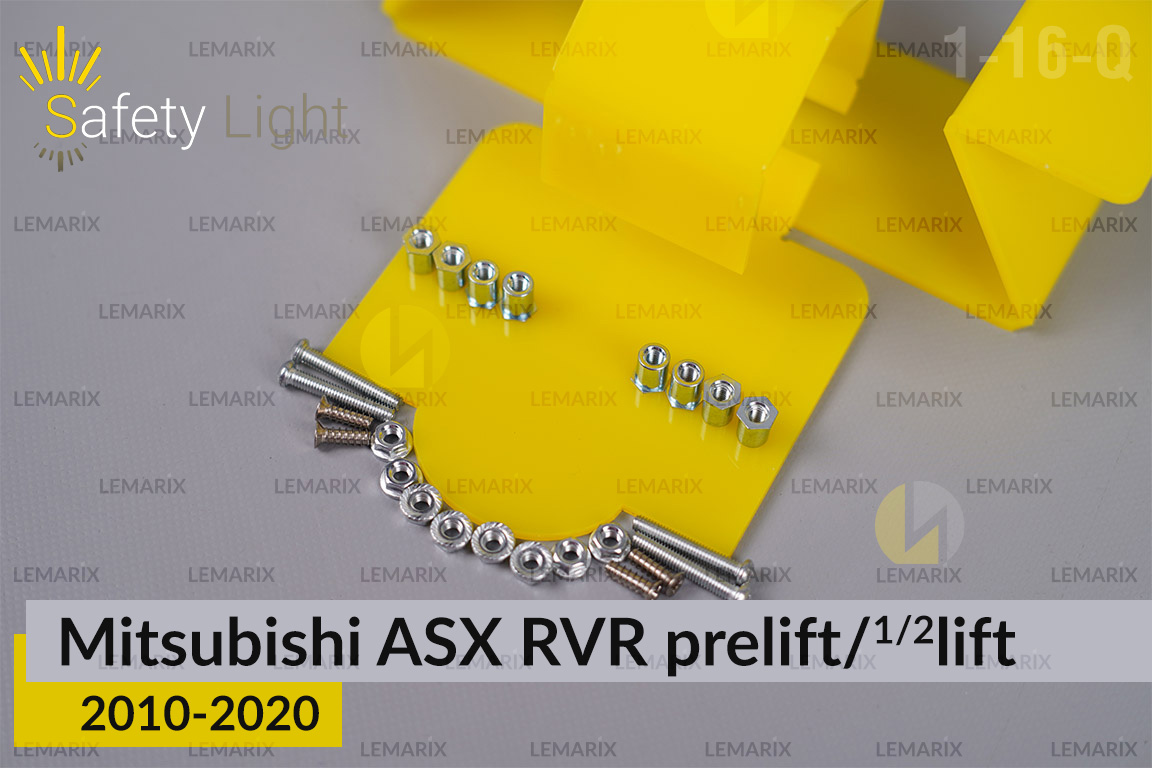 Перехідна рамка для Mitsubishi ASX RVR (2010-2020) дорест/1/2 рест