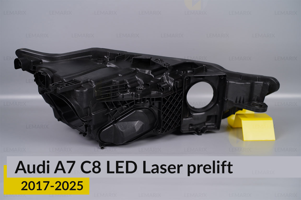 Корпус фари Audi A7 C8 LED Laser (2017-2026) дорест лівий