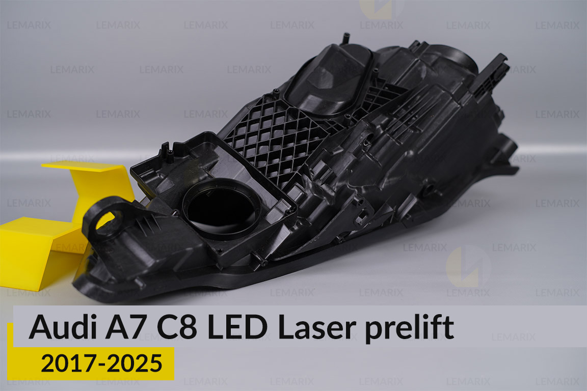 Корпус фари Audi A7 C8 LED Laser (2017-2026) дорест лівий