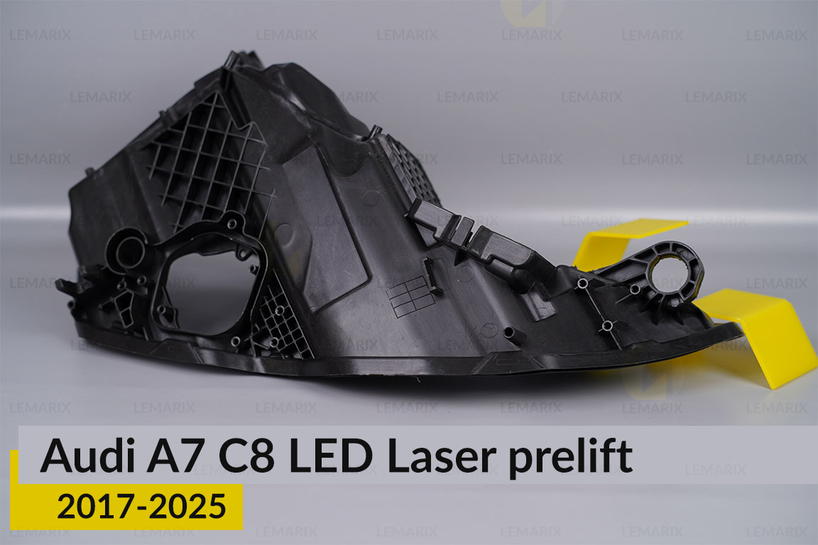 Корпус фари Audi A7 C8 LED Laser (2017-2026) дорест лівий