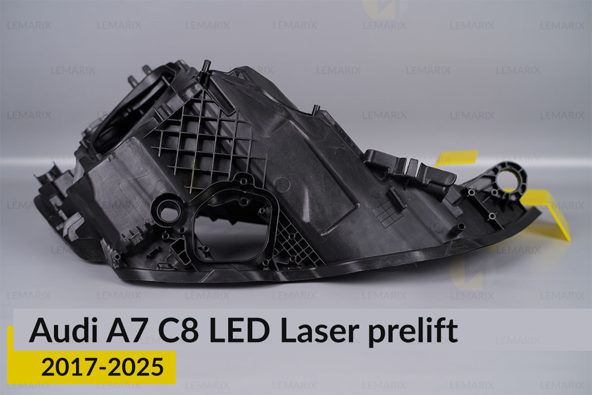 Корпус фари Audi A7 C8 LED Laser (2017-2026) дорест лівий