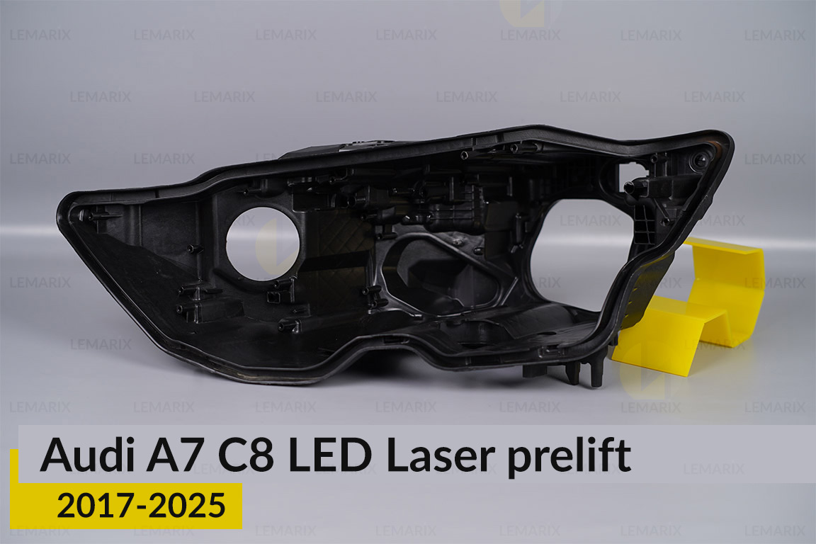 Корпус фари Audi A7 C8 LED Laser (2017-2026) дорест лівий