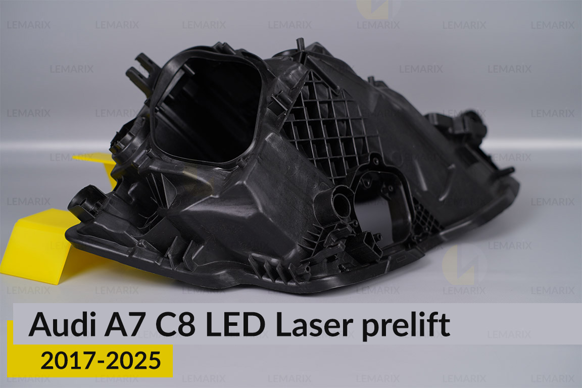 Корпус фари Audi A7 C8 LED Laser (2017-2025) дорест лівий