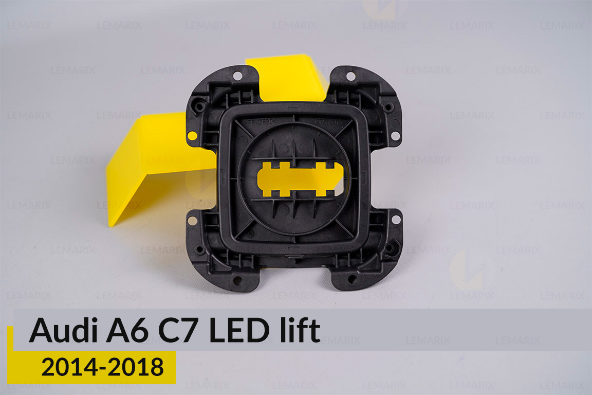 Кришка ковпак заглушка фари Audi A6 C7 LED (2014-2018) рест середня ліва/права