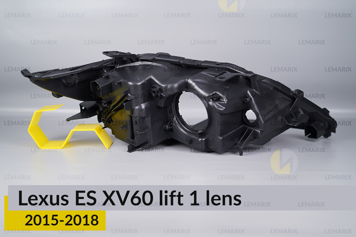 Корпус фари Lexus ES XV60 1 лінза (2015-2018) рест лівий