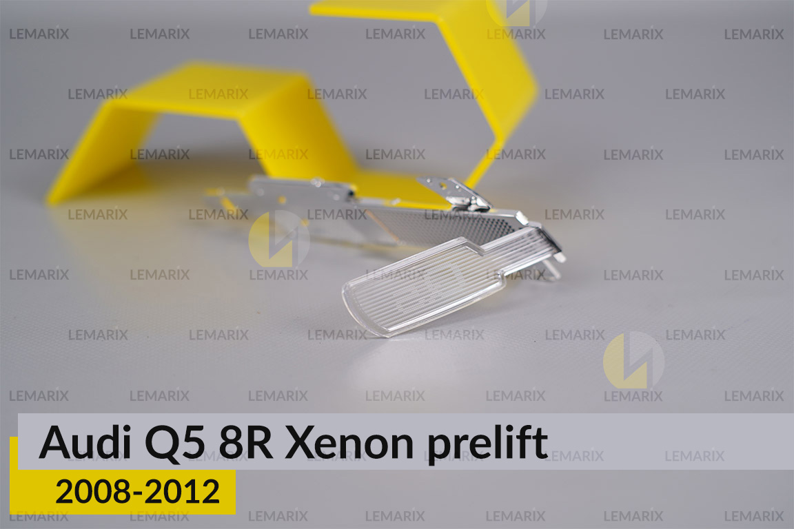 Хромована декоративна маска накладка Audi Q5 8R Xenon (2008-2012) дорест права