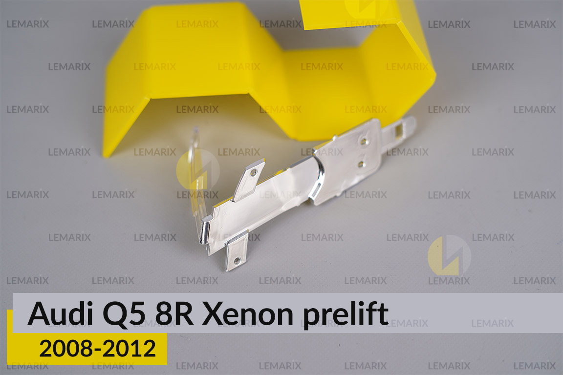 Хромована декоративна маска накладка Audi Q5 8R Xenon (2008-2012) дорест права