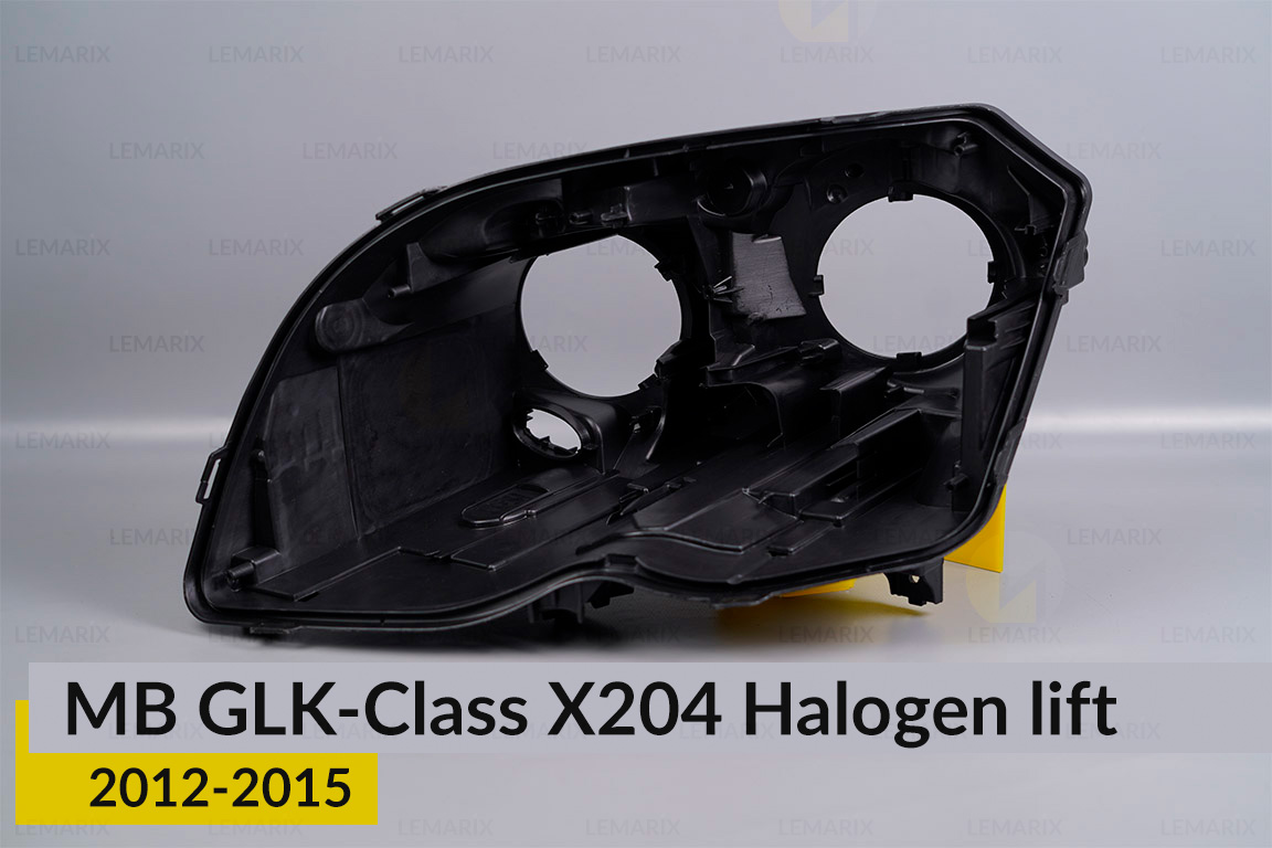 Корпус фари Mercedes-Benz GLK-Class X204 Halogen (2012-2015) рест лівий