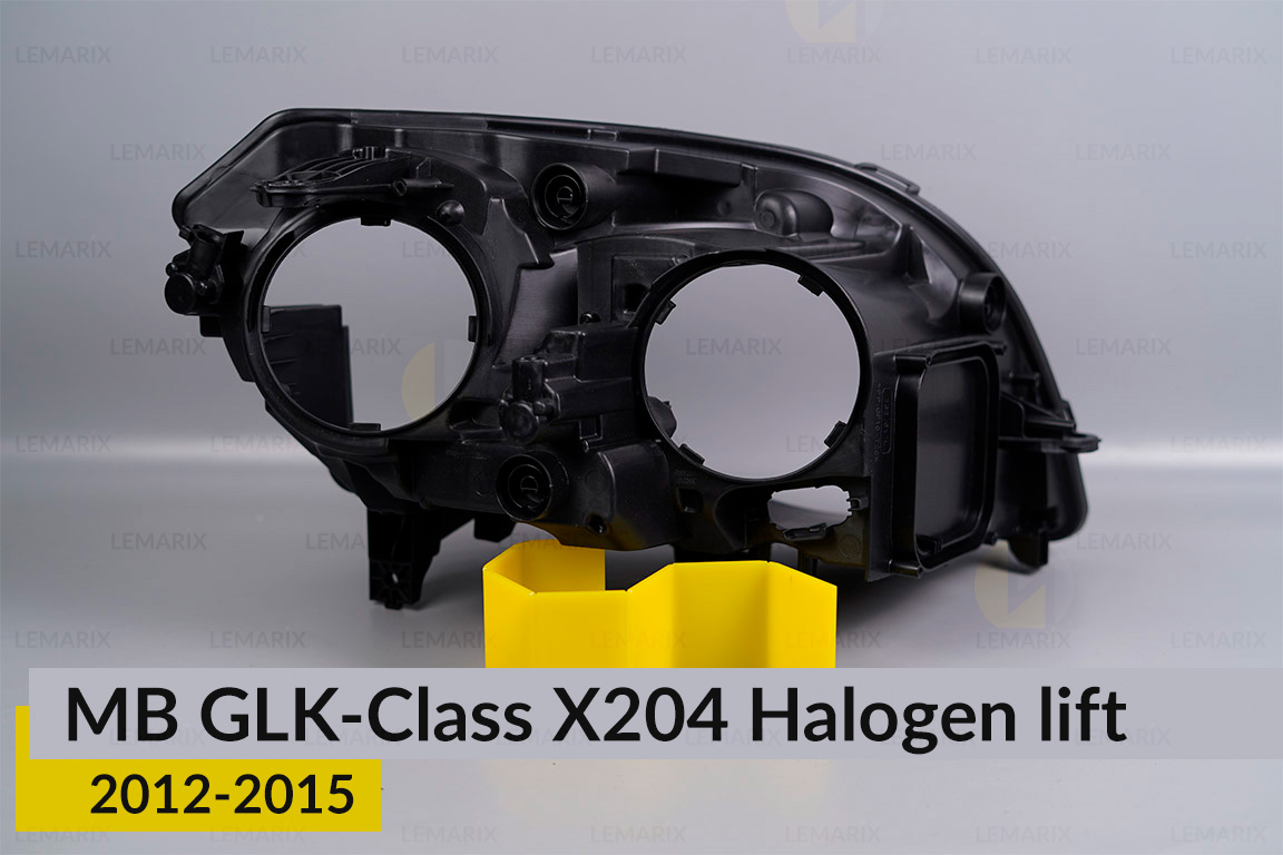 Корпус фари Mercedes-Benz GLK-Class X204 Halogen (2012-2015) рест лівий