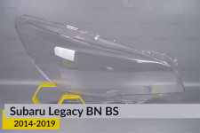 Скло фари Subaru Legacy BN BS (2014-2017) дорест праве