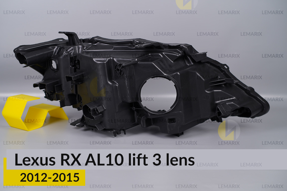Корпус фари Lexus RX AL10 3 лінзи (2012-2015) рест лівий