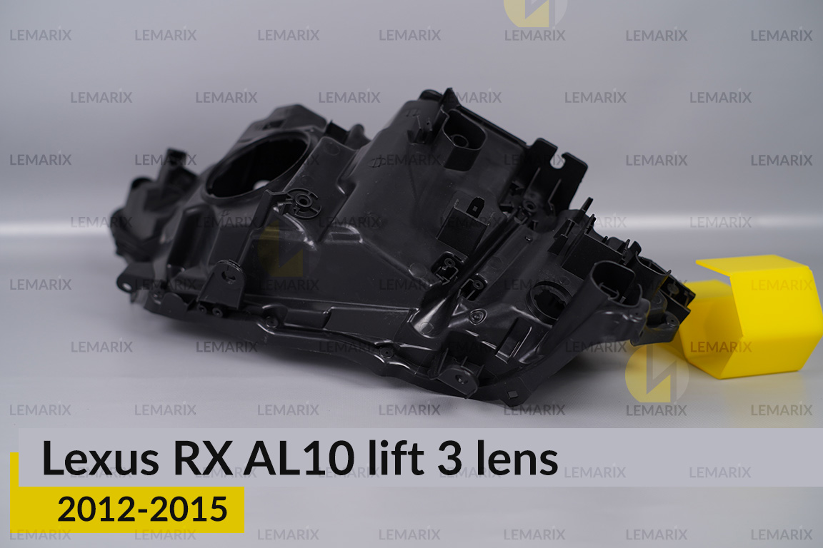 Корпус фари Lexus RX AL10 3 лінзи (2012-2015) рест лівий