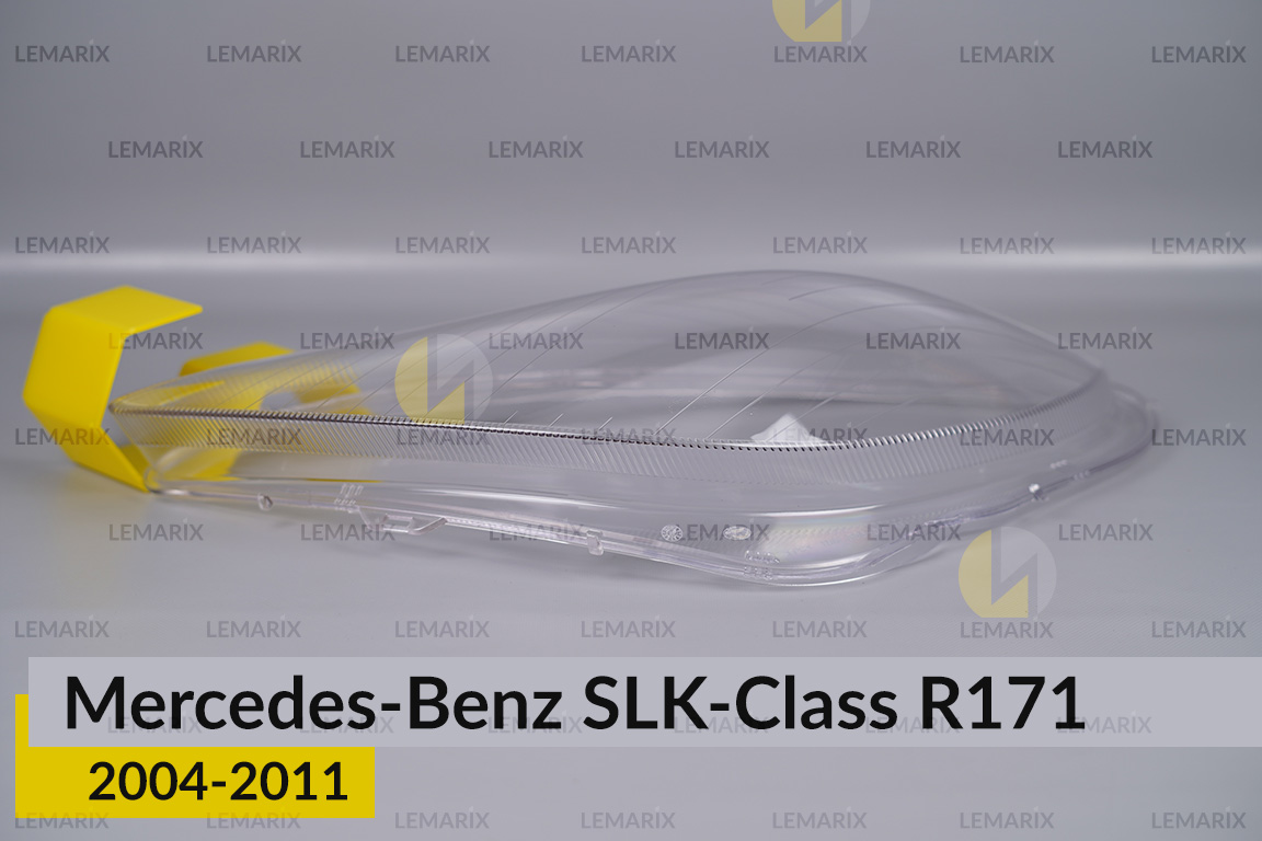 Скло фари Mercedes-Benz SLK-Class R171 (2004-2011) ліве