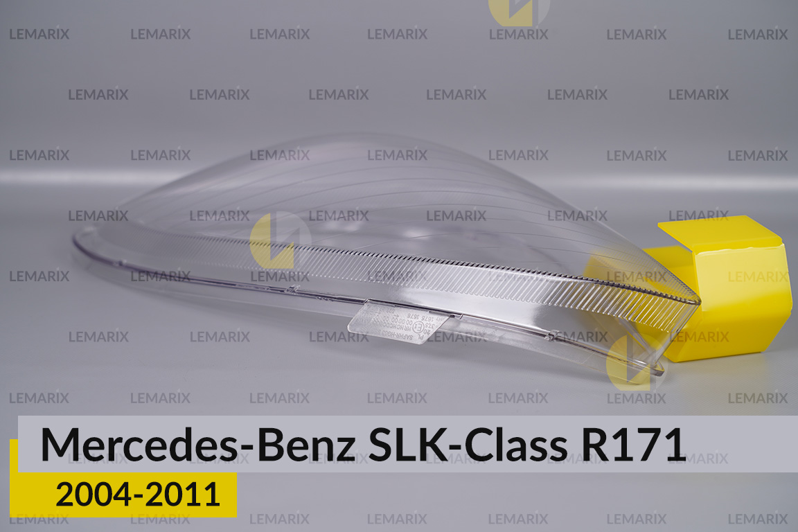 Скло фари Mercedes-Benz SLK-Class R171 (2004-2011) ліве