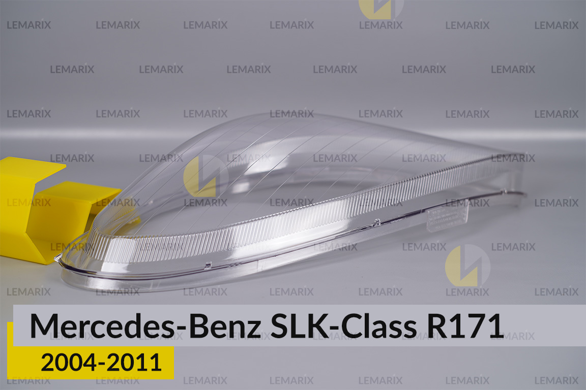Скло фари Mercedes-Benz SLK-Class R171 (2004-2011) ліве