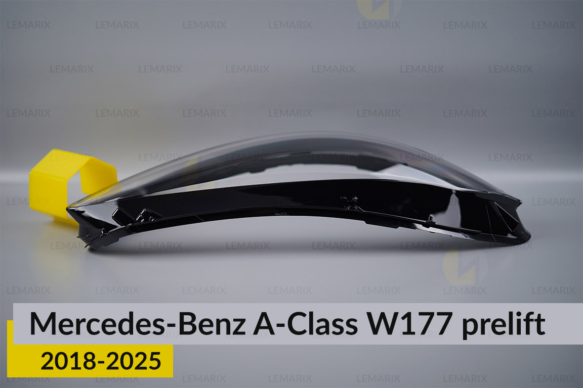 Скло фари Mercedes-Benz A-Class W177 (2018-2026) праве