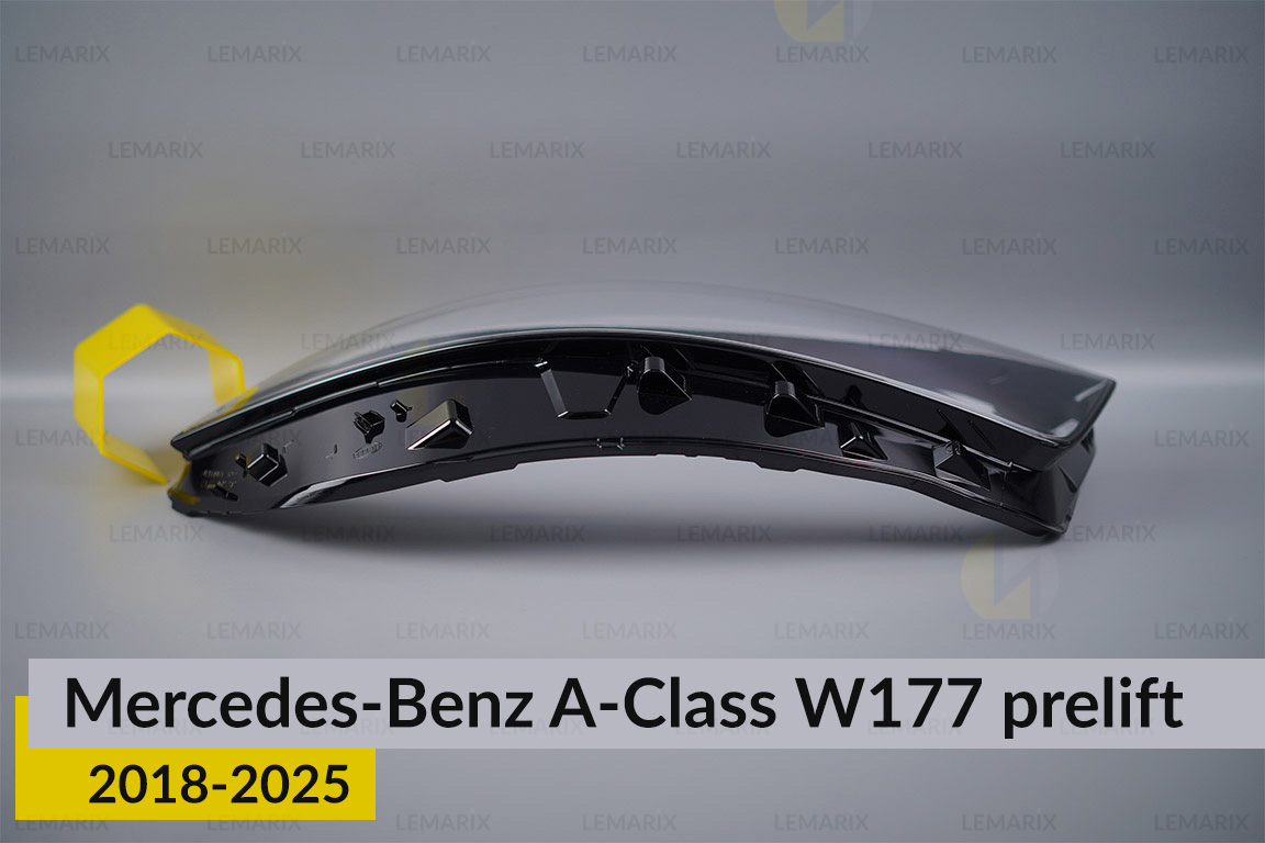 Скло фари Mercedes-Benz A-Class W177 (2018-2026) праве