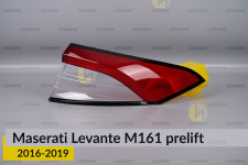 Скло заднього ліхтаря зовнішнє в крилі Maserati Levante M161 (2016-2019) дорест праве