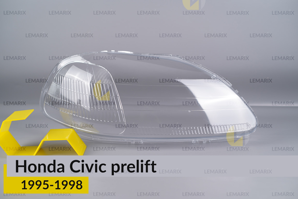 Скло фари Honda Civic (1995-1998) дорест праве