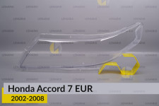 Скло фари Honda Accord 7 EUR (2002-2008) ліве