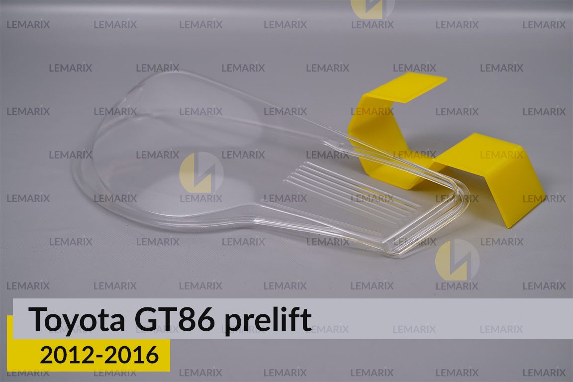Скло заднього ліхтаря Toyota GT86 (2012-2016) дорест ліве