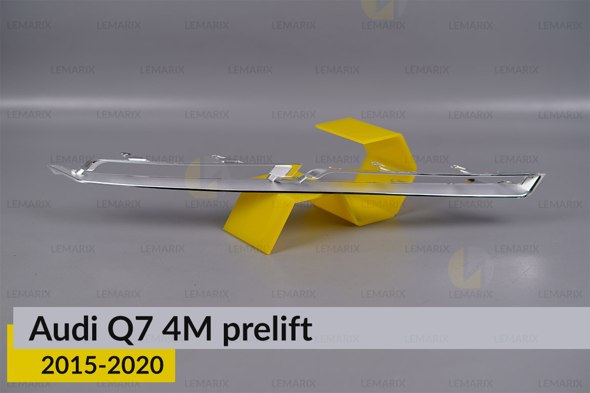 Хромована декоративна маска нижня Audi Q7 4M (2015-2020) дорест права