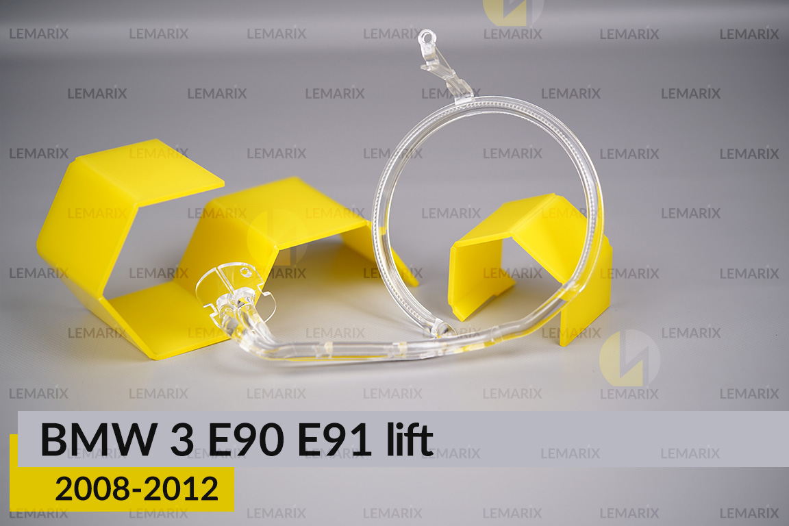 Кільце світловод фари BMW 3 E90 E91 (2008-2012) рест велике зовнішнє angel eyes ліве