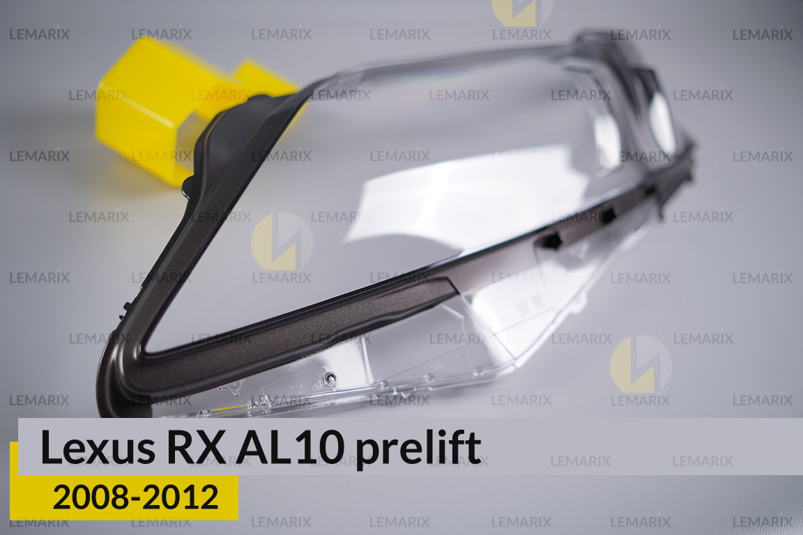 Скло фари Lexus RX AL10 (2008-2012) дорест ліве