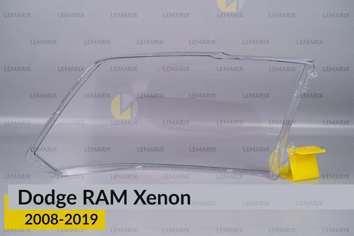 Скло фари Dodge RAM Xenon (2008-2019) ліве