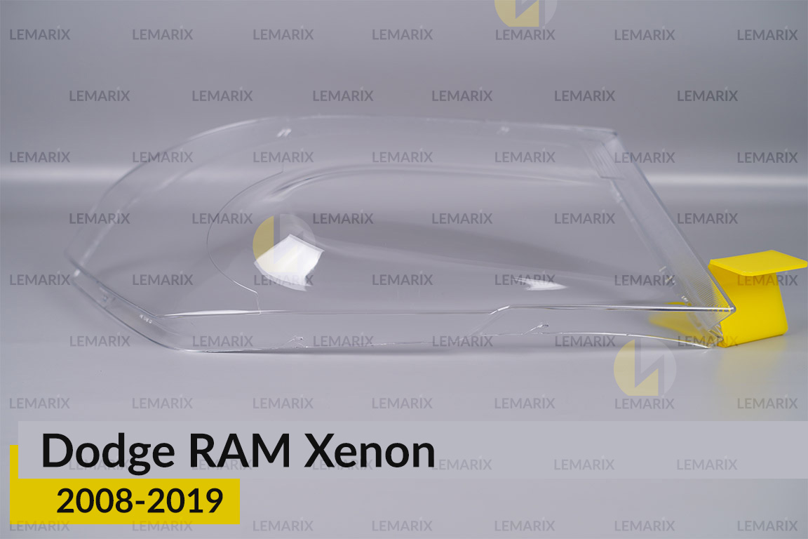 Скло фари Dodge RAM Xenon (2008-2019) ліве