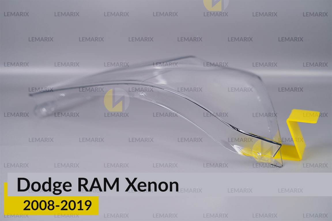 Скло фари Dodge RAM Xenon (2008-2019) ліве