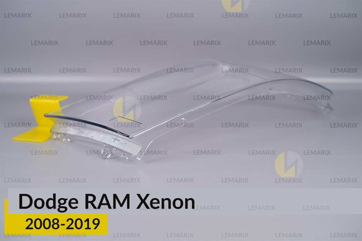 Скло фари Dodge RAM Xenon (2008-2019) ліве