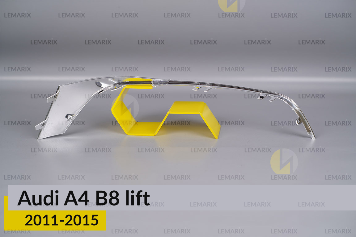 Хромована декоративна маска нижня бокова Audi A4 B8 (2011-2015) рест права