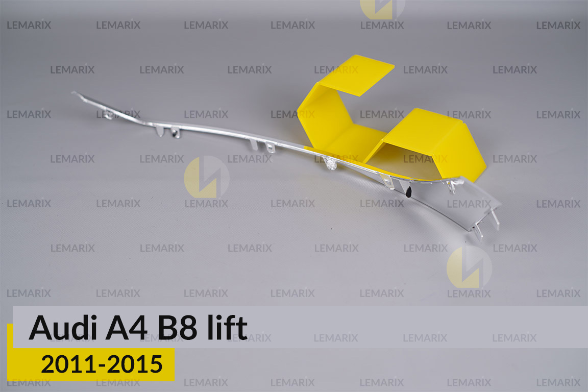 Хромована декоративна маска нижня бокова Audi A4 B8 (2011-2015) рест права