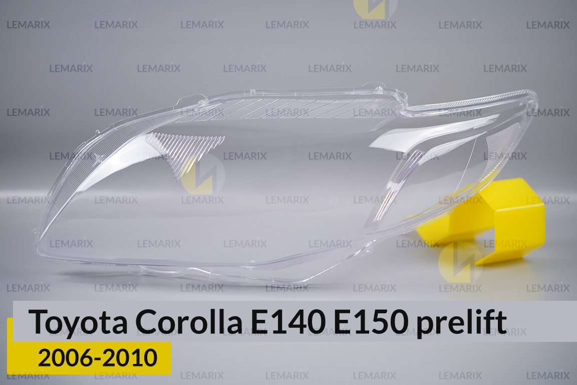 Скло фари Toyota Corolla E140 E150 (2006-2010) дорест ліве