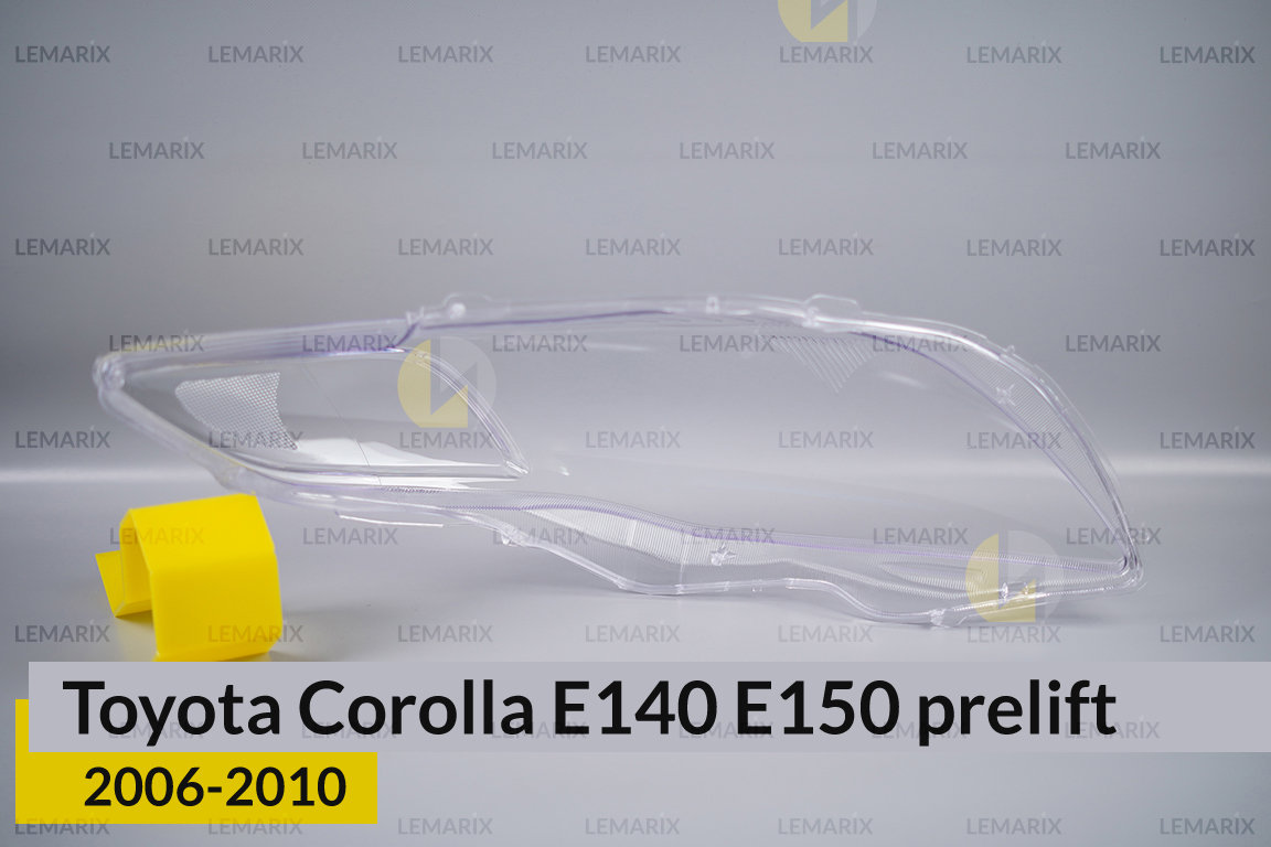 Скло фари Toyota Corolla E140 E150 (2006-2010) дорест ліве