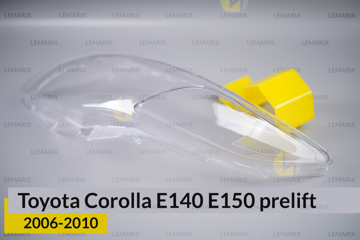 Скло фари Toyota Corolla E140 E150 (2006-2010) дорест ліве
