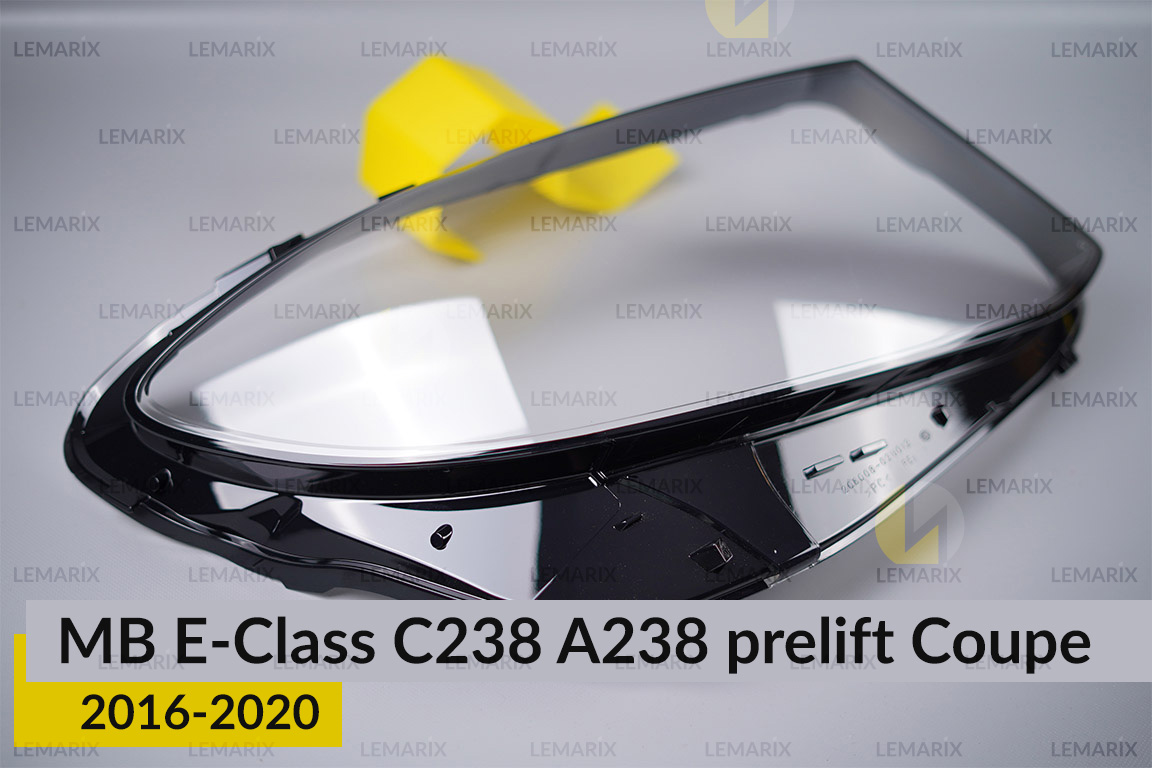 Скло фари Mercedes-Benz E-Class C238 A238 Coupe (2016-2020) дорест праве