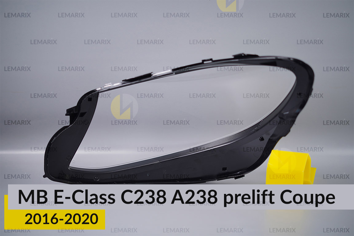 Скло фари Mercedes-Benz E-Class C238 A238 Coupe (2016-2020) дорест праве