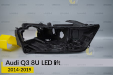 Корпус фари Audi Q3 8U LED (2014-2019) рест правий